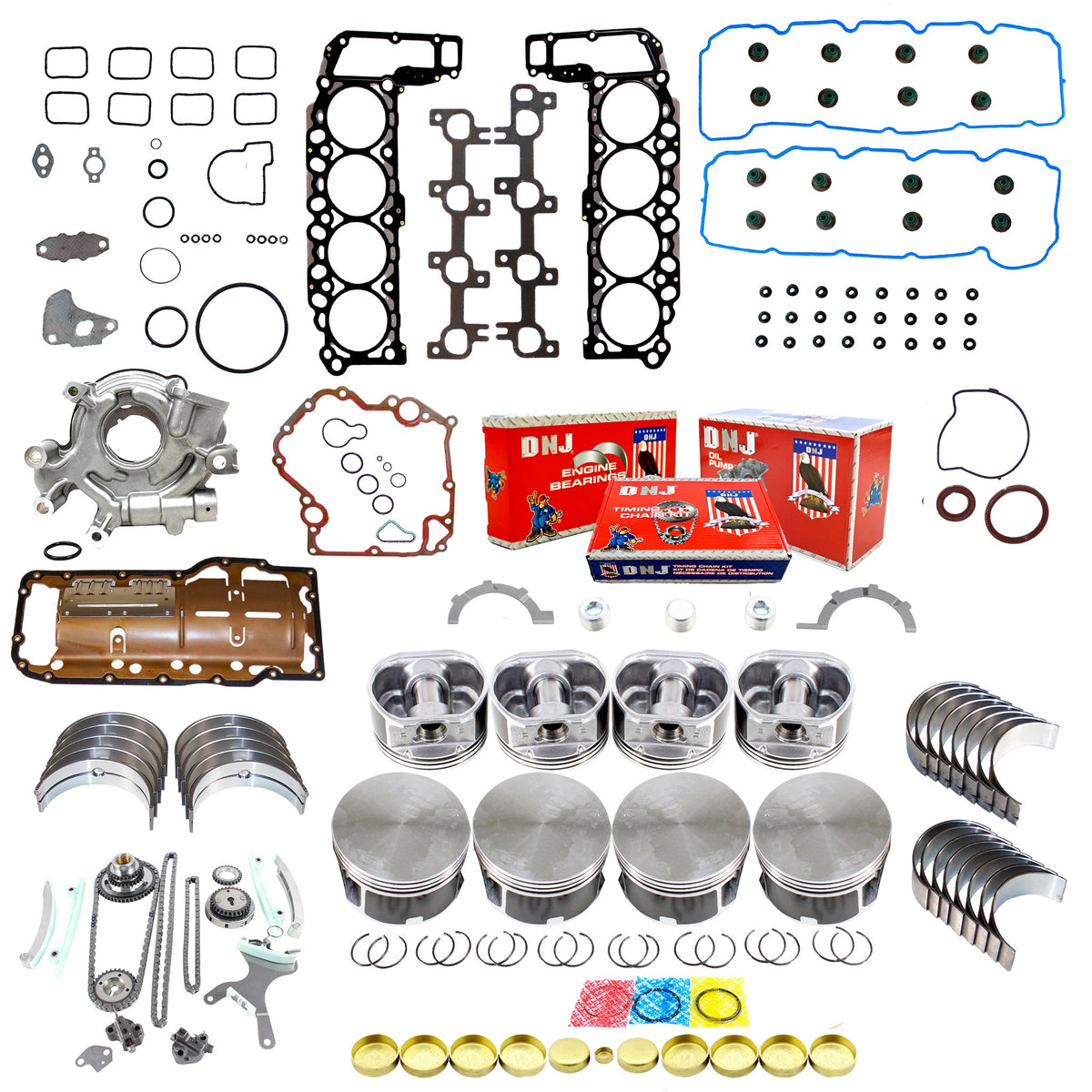 Master Engine Rebuild Kit 2004 Jeep 4.7L