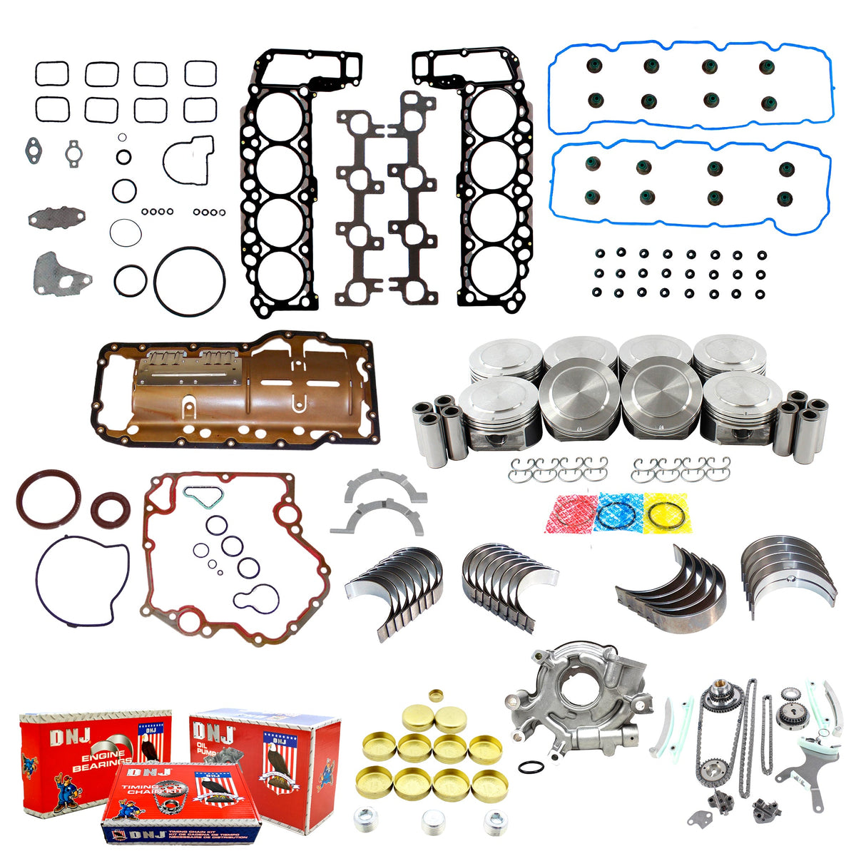 Master Engine Rebuild Kit 2004 Jeep 4.7L