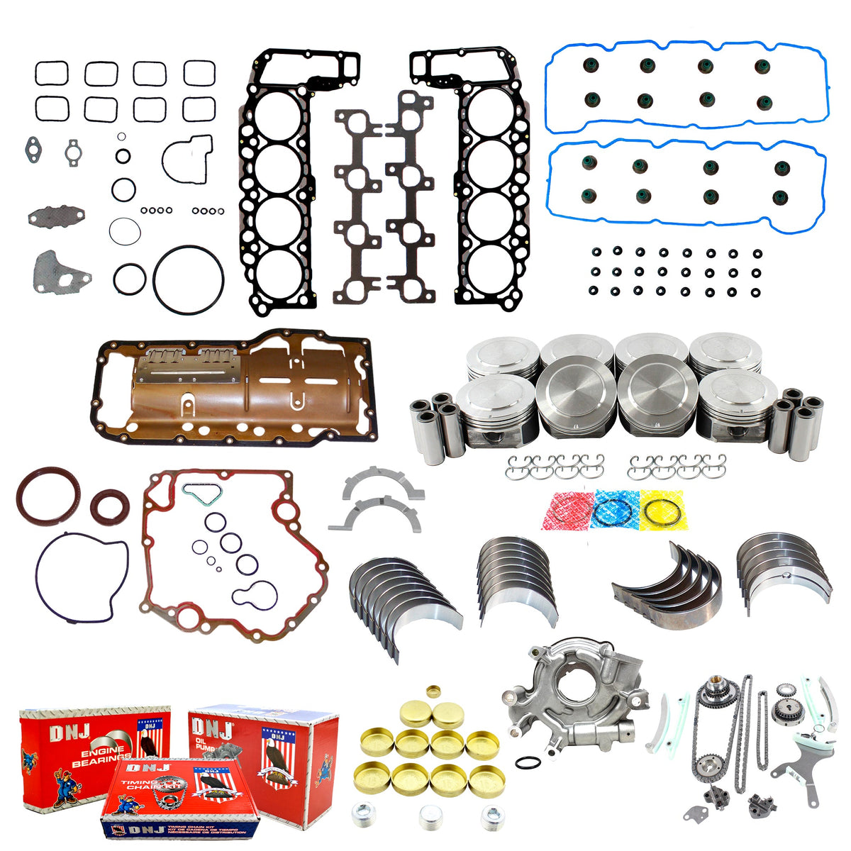Master Engine Rebuild Kit 2004 Jeep 4.7L