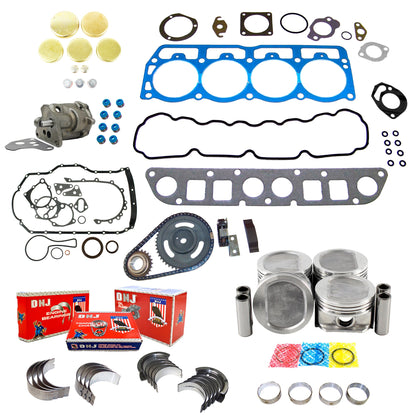 Master Engine Rebuild Kit 1996 Dodge,Jeep 2.5L