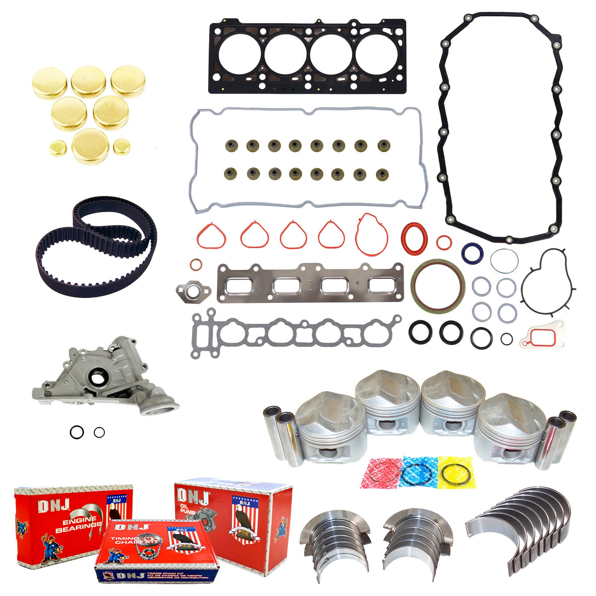 Master Engine Rebuild Kit 2001 Chrysler,Dodge 2.4L