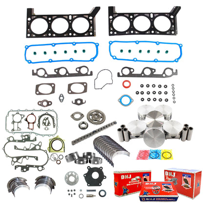 Master Engine Rebuild Kit 2009-2010 Chrysler,Dodge 3.3L