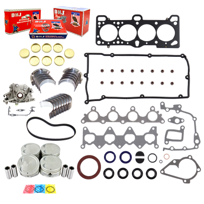 Master Engine Rebuild Kit 2001-2005 Hyundai 1.6L
