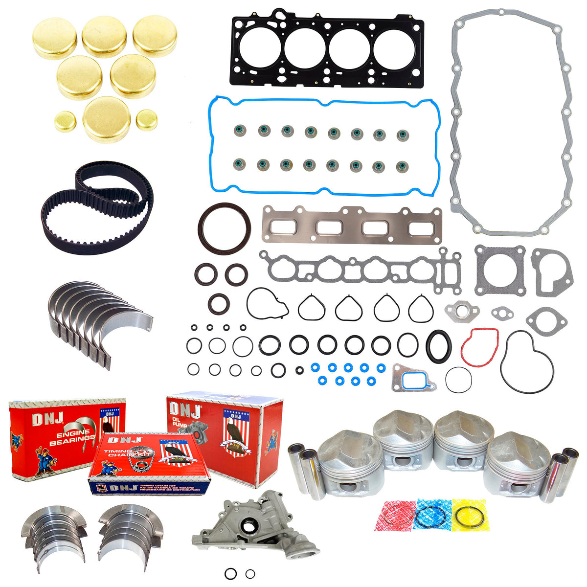 Master Engine Rebuild Kit 2002-2007 Chrysler,Dodge 2.4L