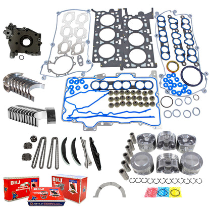 Master Engine Rebuild Kit 2001 Mazda 2.5L