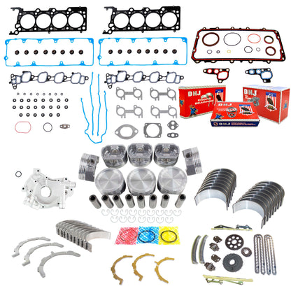 Master Engine Rebuild Kit 2002 Ford 4.6L