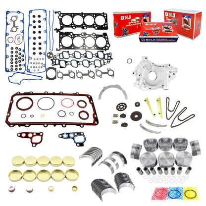 Master Engine Rebuild Kit 2002 Ford,Mercury 4.6L