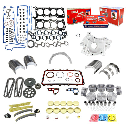 Master Engine Rebuild Kit 2002-2008 Ford,Lincoln,Mercury 4.6L