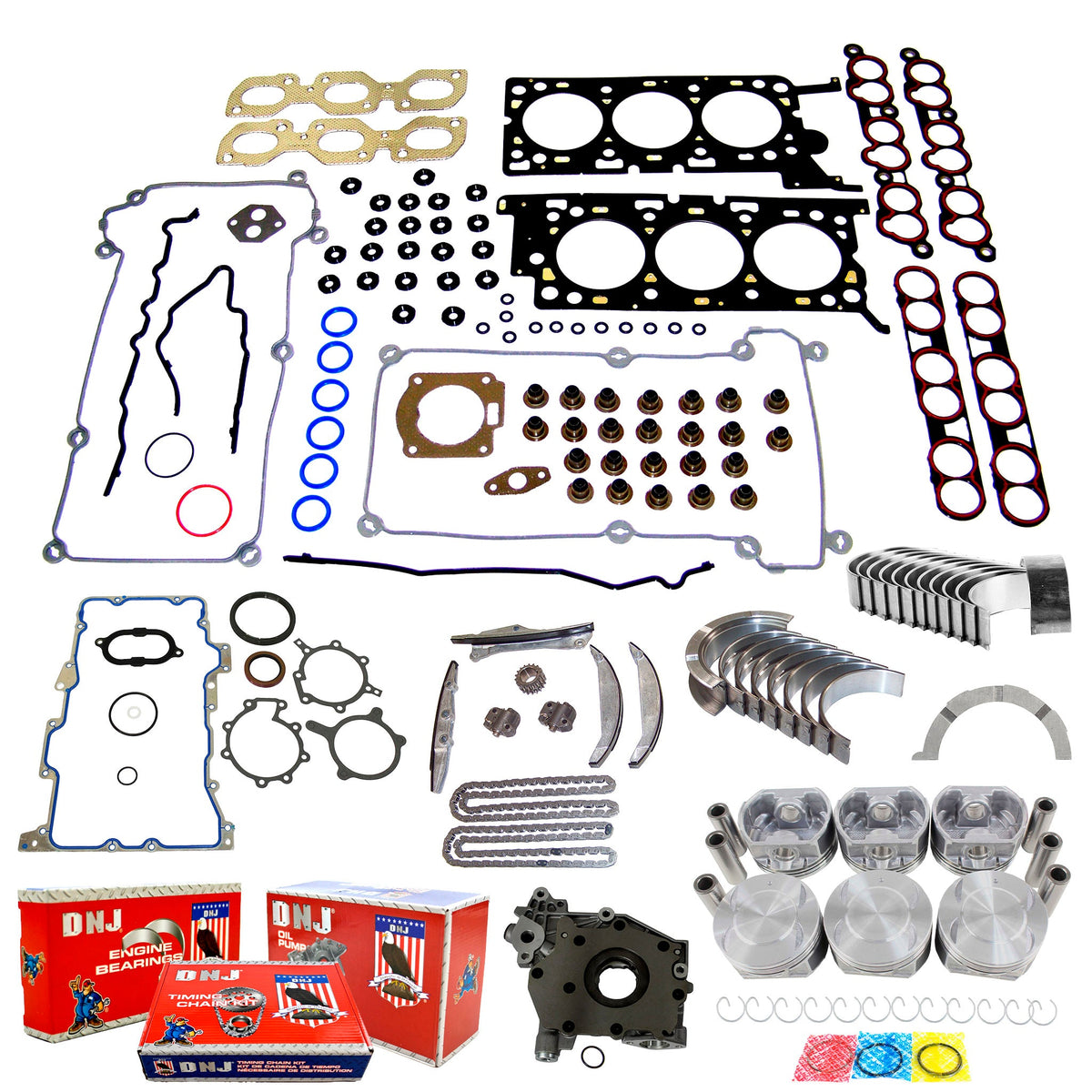 Master Engine Rebuild Kit 1996-1998 Ford,Mercury 3.0L