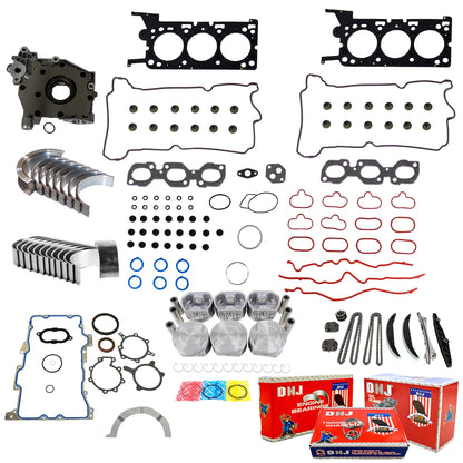Master Engine Rebuild Kit 2001-2002 Ford,Mercury 3.0L