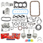 Master Engine Rebuild Kit 1989-1993 Geo 1.0L