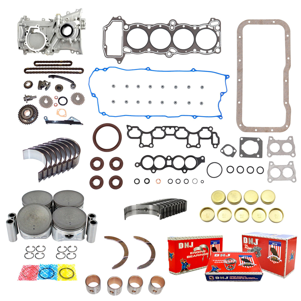 Master Engine Rebuild Kit 1995-1999 Nissan 1.6L