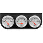 2.0 Dia Triple Gauge Set w/Black Panel - E5200