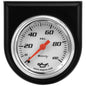 2.0 Dia Oil Pressure Gauge w/Black Panel - E5244