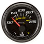 2.0 Dia Water Temp Gauge Black 130-280 - E6232