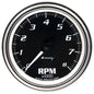 3-3/8IN Chrome Tachometer - E7068