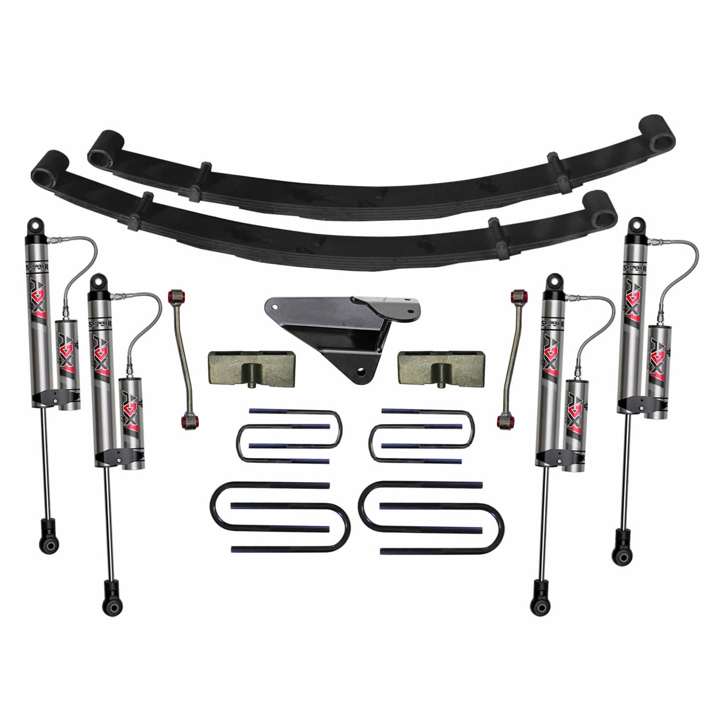 Skyjacker - 4 In. Suspension Lift Kit With ADX 2.0 Remote Reservoir Monotube Shocks. - F940MK-X