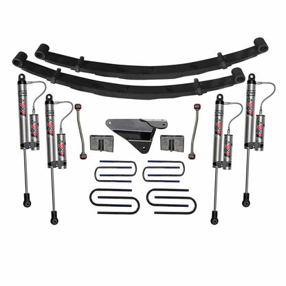 Skyjacker - 4 In. Suspension Lift Kit With ADX 2.0 Remote Reservoir Monotube Shocks. - F9453MK-X