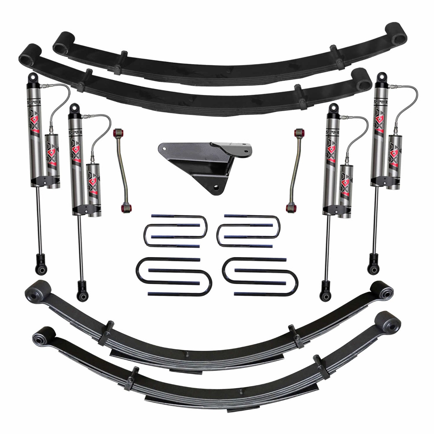 Skyjacker - 4 In. Suspension Lift System With ADX 2.0 Remote Reservoir Monotube Shocks. - F945MKS-X