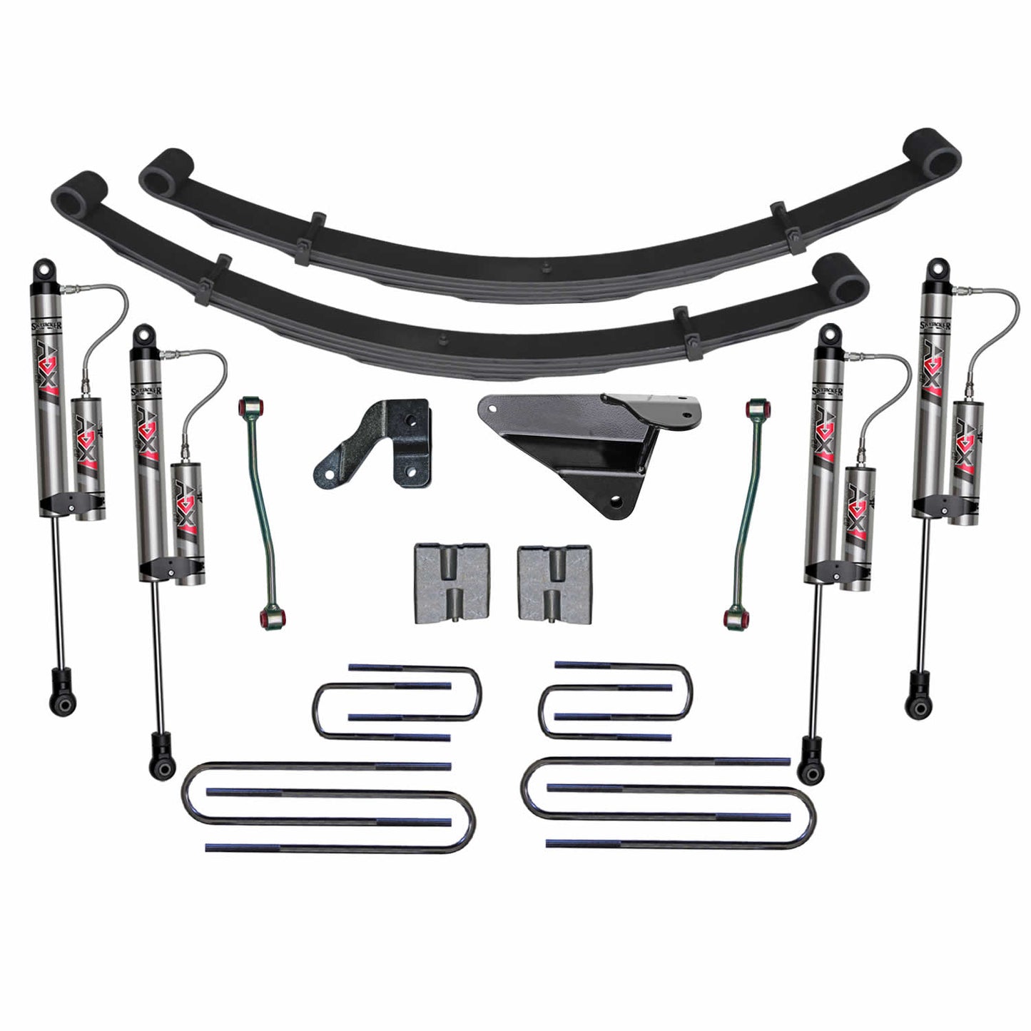 Skyjacker - 6 In. Suspension Lift Kit With ADX 2.0 Remote Reservoir Monotube Shocks. - F9603MK-X