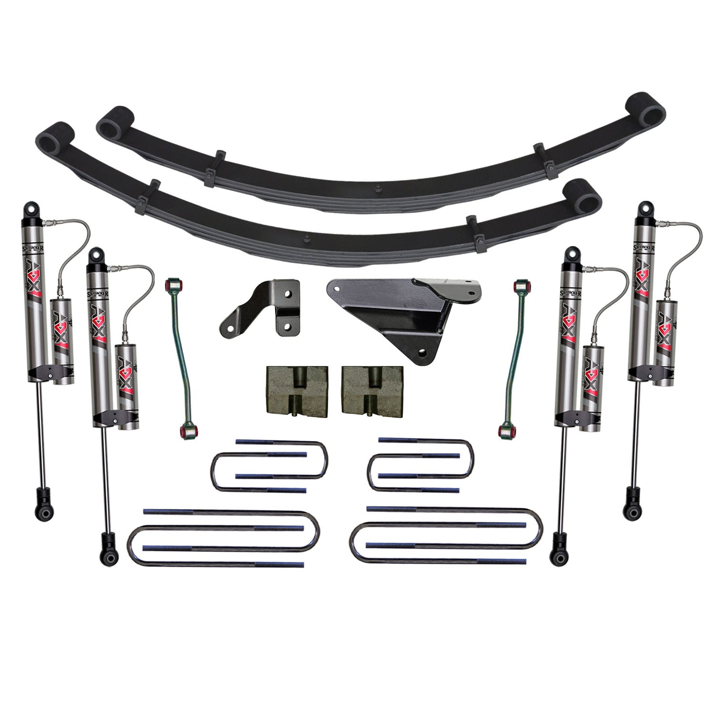 Skyjacker - 6 In. Suspension Lift Kit With ADX 2.0 Remote Reservoir Monotube Shocks. - F960MK-X