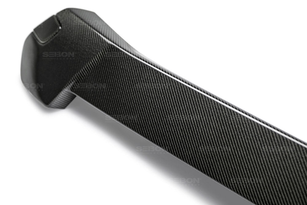Anderson Composites FBG16FDFO Carbon Fiber Front Bumper Garnish For 2016-2018 Ford Focus RS