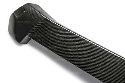 Anderson Composites FBG16FDFO Carbon Fiber Front Bumper Garnish For 2016-2018 Ford Focus RS