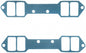 SBC 18 Deg Intake Gasket Steel Core .060 - 1282S