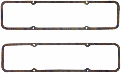 SBC Steel Core VC Gasket 1pr 5/16in Cork Rubber - 1604