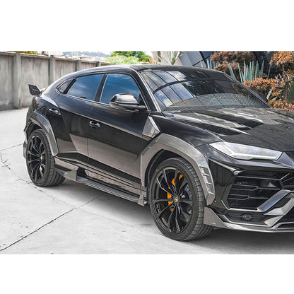 IMP Style Carbon Fiber Rear Wide Fender Flares for Lamborghini Urus Truck