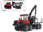 Komatsu 875.1 Forwarder Red and Black 1/32 Diecast Model by First Gear  free shipping USA