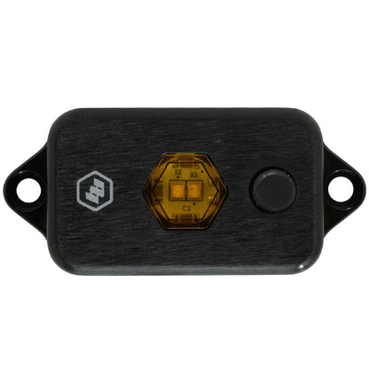 LED Dome Light With Switch (Baja Amber)