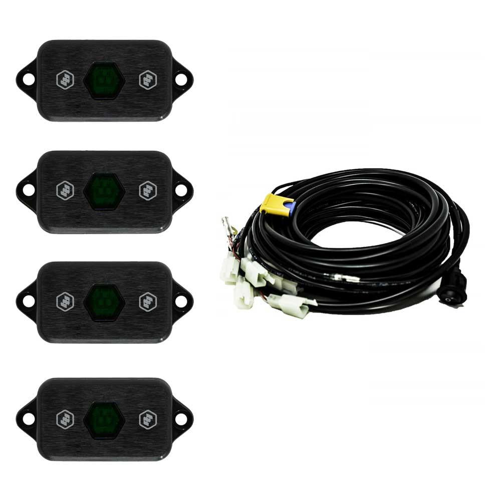 LED Rock Light Kit (Green)