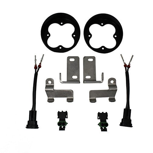 Fog Pocket Light Mount Kit - '10-24 4Runner; '12-23 Tacoma; '14-21 Tundra (For Squadron-R Lights)