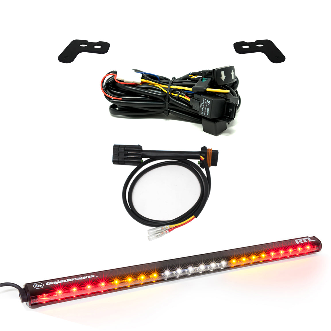 RTL 30 Inch Rear Tail Light Kit - '20-25 RZR Pro XP; '22-24 RZR Turbo R (Turn Signal  Clear)