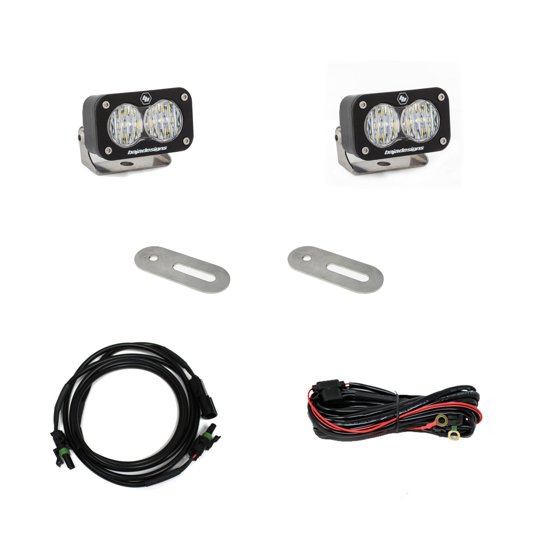 S2 Sport Dual Reverse Kit - '15-21 F-150 (Wide Cornering; Clear; Upfitter Wiring)