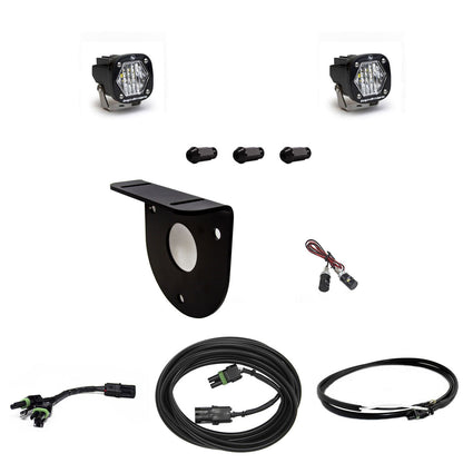 S1 Dual Reverse Kit - '21-25 Bronco (Multi-Pattern; Clear; Upfitter Wiring; No License Plate Mount)