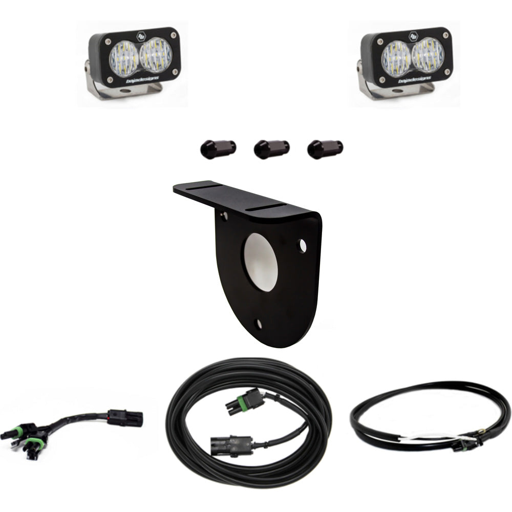 S2 Sport Dual Reverse Kit - '21-25 Bronco (Multi-Pattern; Clear; Upfitter Wiring; No License Plate Mount)