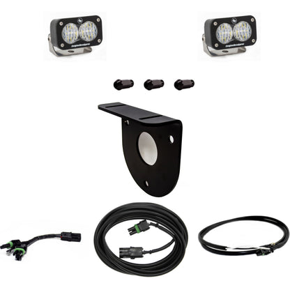 S2 Sport Dual Reverse Kit - '21-25 Bronco (Multi-Pattern; Clear; Upfitter Wiring; No License Plate Mount)