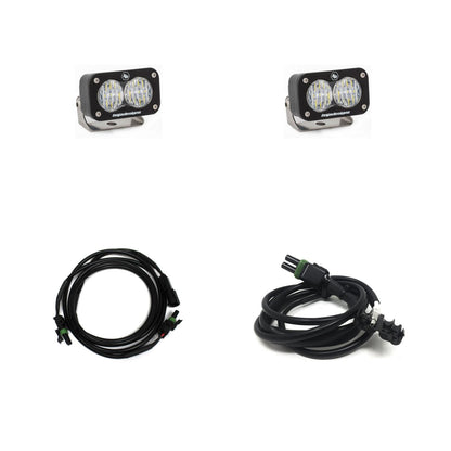 S2 Sport Dual Reverse Kit - '20-23 Sierra 2500HD/3500HD (Wide Cornering; Clear)