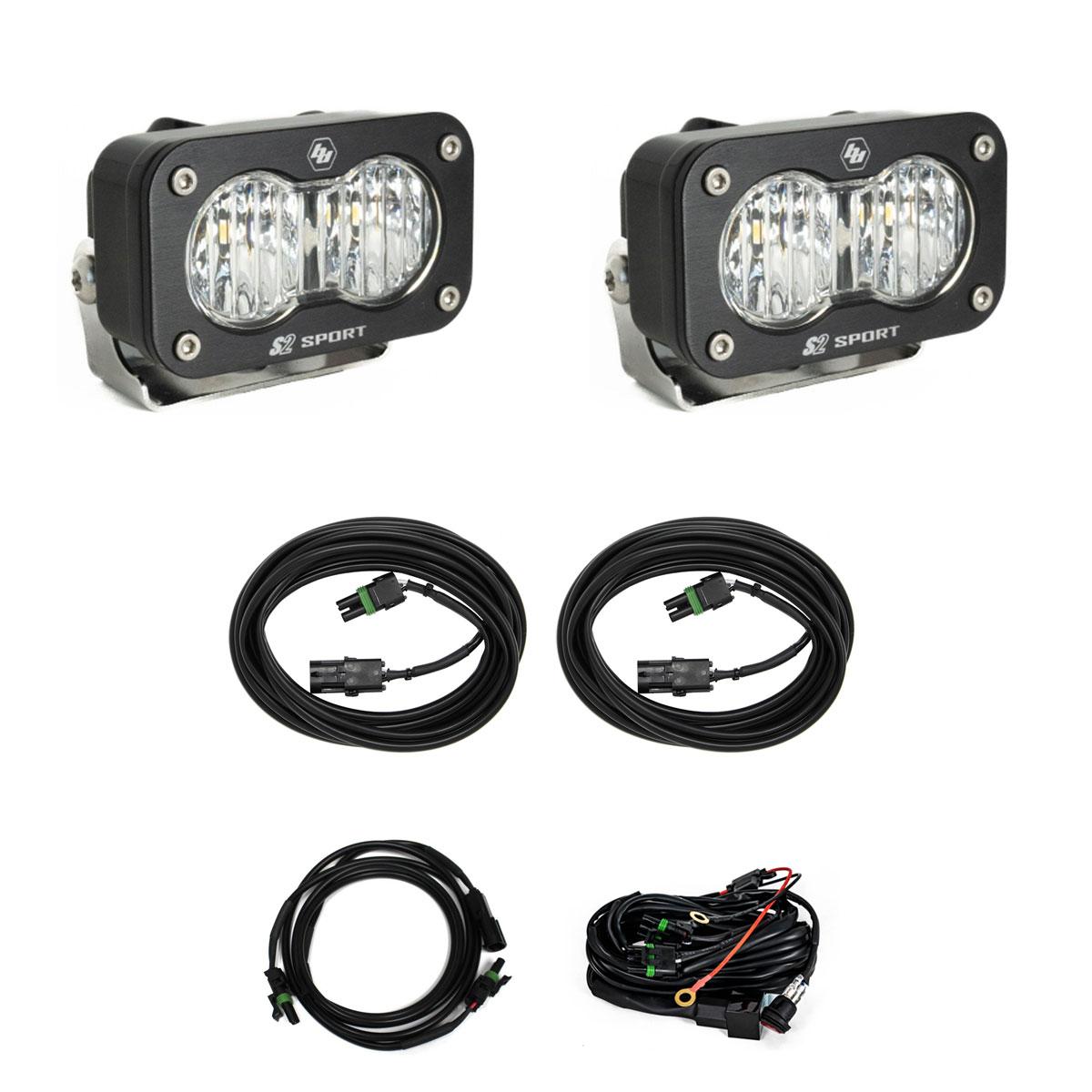 S2 Sport W/C  Reverse Kit (Wide Cornering; Clear; Toggle Wiring)