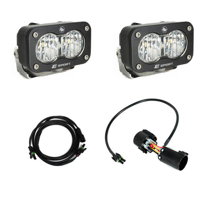 S2 Sport W/C  Reverse Kit Plug-N-Play (Wide Cornering; Clear; Plug-n-Play Wiring)