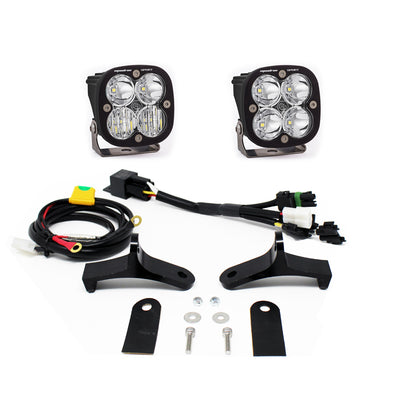 Squadron Sport Side Headlight Kit - '04-11 V-Strom DL650/A; '02-12 V-Strom DL1000 (Driving/Combo; Clear)