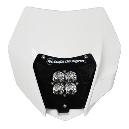 Squadron Sport (D/C) Headlight Kit W/ Shell - '14-16 250 SX-F/250 XC-F/250 XCF-W/350 SX-F/350 XC-F/350 XCF-W; '13-16 450 XC-W/500 XC-W (Spot; Clear)