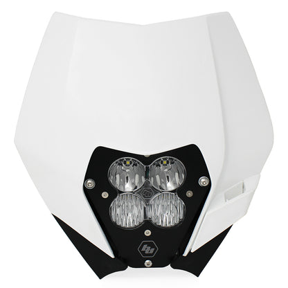 XL Sport (D/C) Headlight Kit W/ Shell - '11-13 250 SX-F/250 XC-F/350 SX-F/350 XC-F; '12 450 XC-W; '12-13 500 EXC; '12 500 XC-W; '08-09 505 XC-F (Driving/Combo; Clear)
