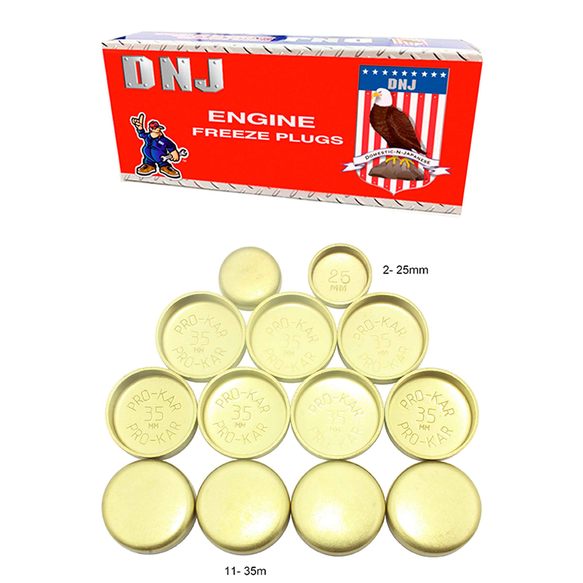 Expansion Plug Kit 1992-2005 Lexus,Toyota 3.0L
