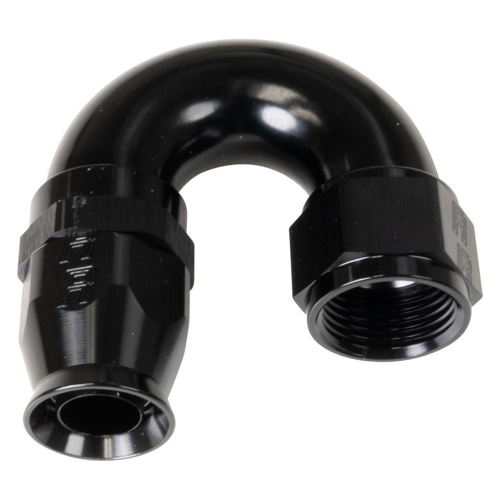 Black 180 -12 Pro PTFE Hose End