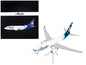 Boeing 737-700BDSF Commercial Aircraft "Alaska Air Cargo" White with Blue Tail "Gemini 200" Series 1/200 Diecast Model Airplane by GeminiJets  free shipping USA