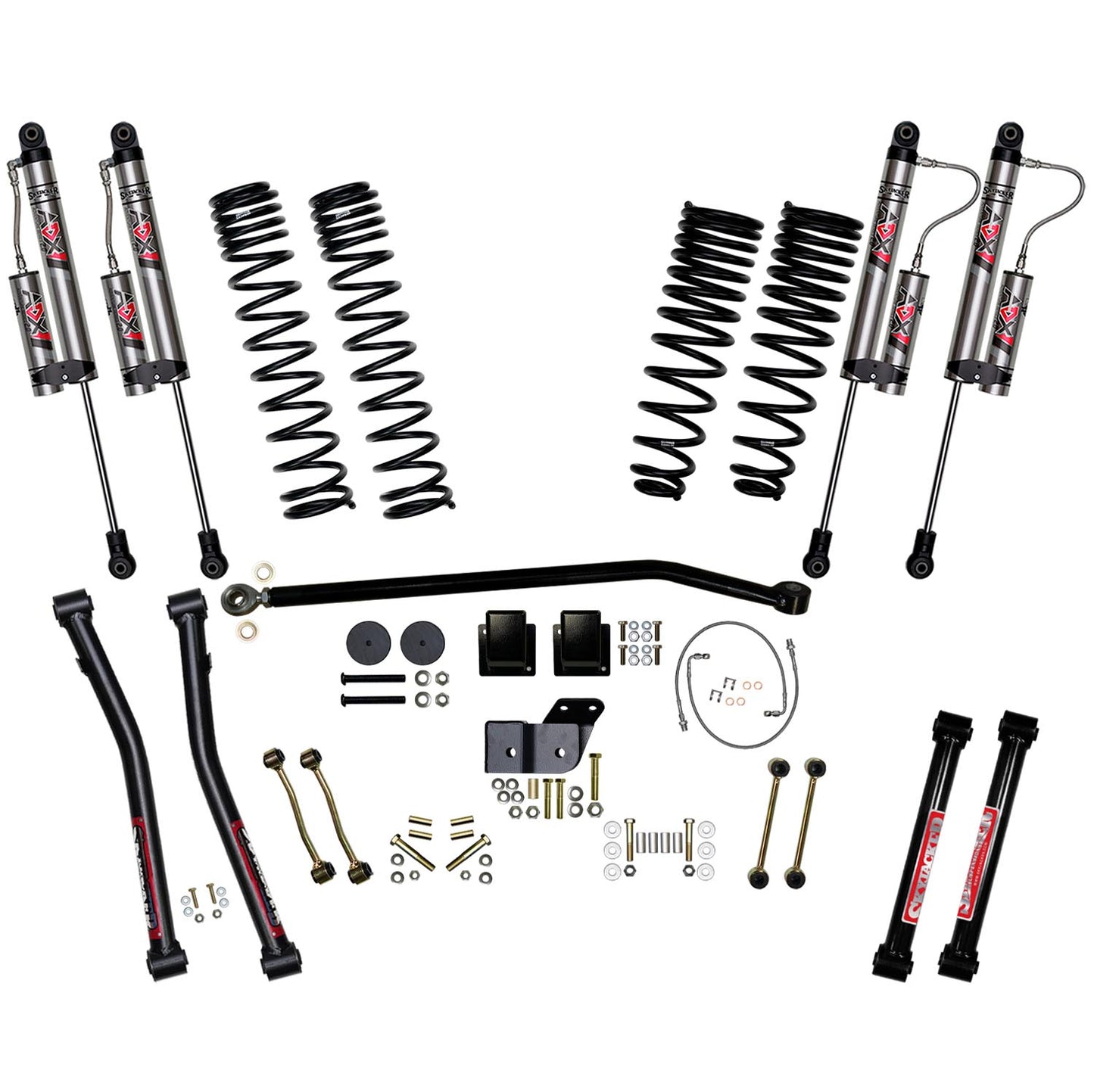 Skyjacker - 4.5 In. Suspension Lift System With ADX 2.0 Remote Reservoir Shocks. - G452KXLT