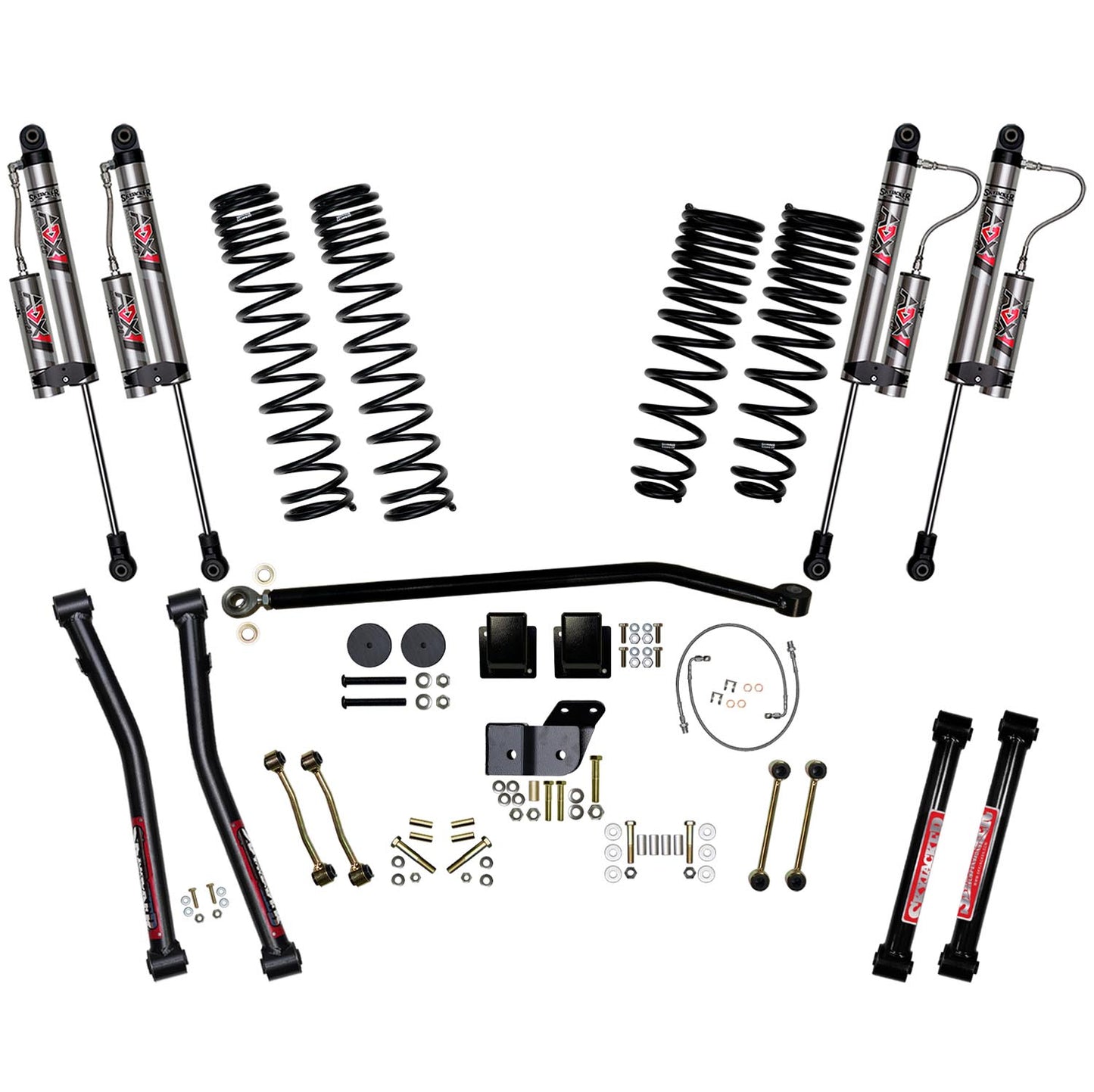 Skyjacker - 4.5 In. Suspension Lift System With ADX 2.0 Remote Reservoir Shocks. - G452RKXLT